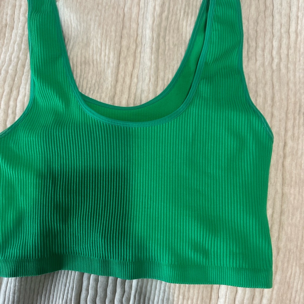 Forever 21 green tank size medium
